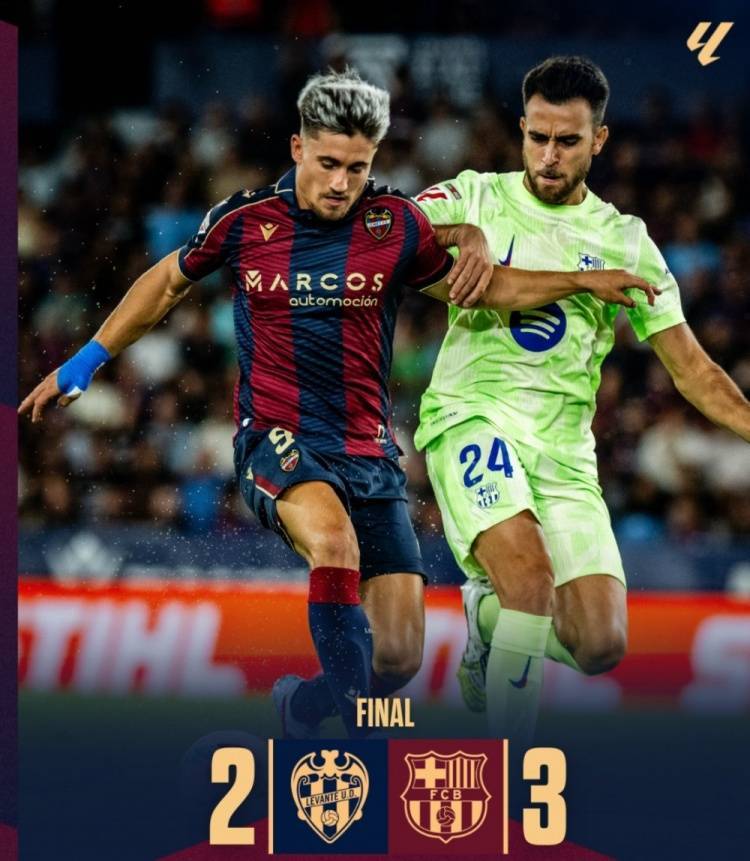 莱万特势如破竹，连续战胜对手