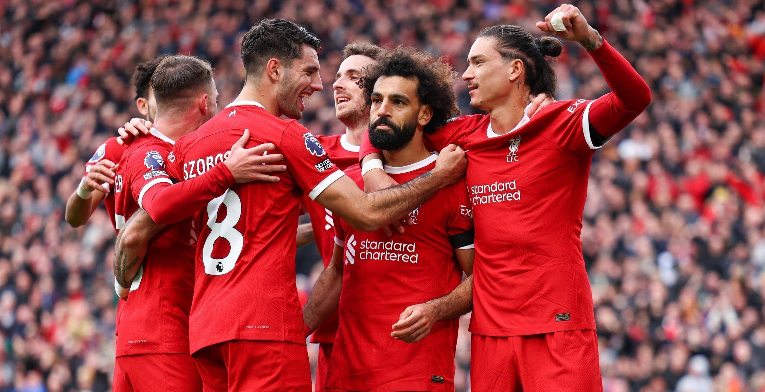 利物浦双星表现亮眼，助球队取胜