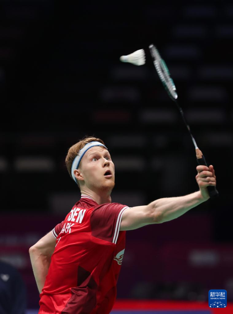 印度羽毛球队力克丹麦羽毛球队，陶菲克制霸全场
